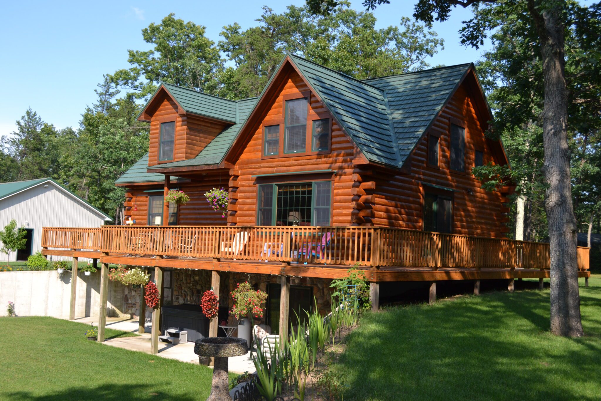log cabin home