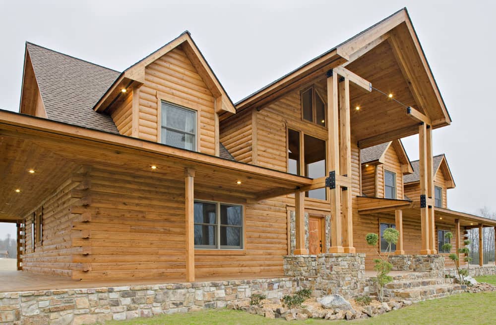 Arkansas Log Home Kit - Gastineau Log Homes