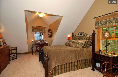Seven Gables Log Home Floor Plan