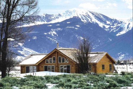 Custom Log Home Floor Plan