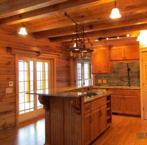Seven Gables II Log Home Floor Plan