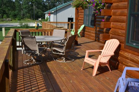 Julianna Log Home Floor Plan