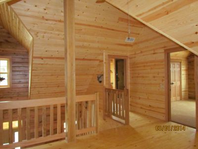 Seven Gables II Log Home Floor Plan