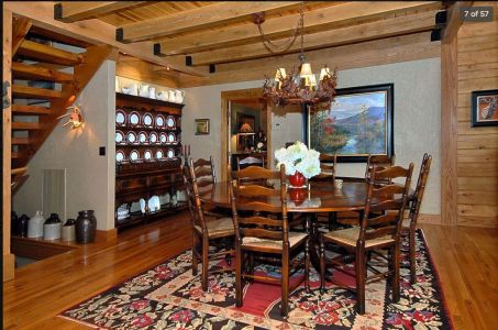 Seven Gables Log Home Floor Plan