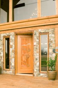 Custom Log Home Floor Plan