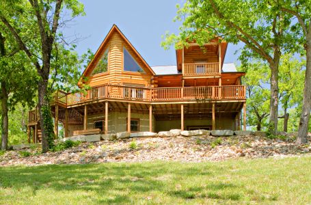 Caroline Log Home Floor Plan