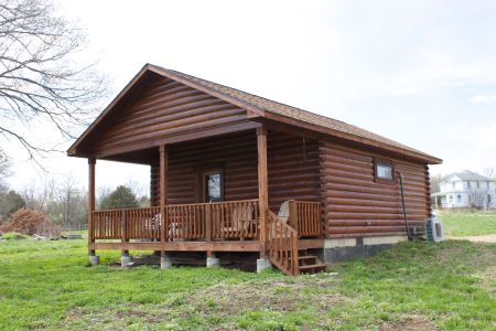 Trails End Log Home Floor Plan