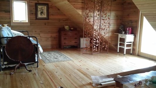 Caroline Log Home Floor Plan