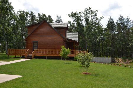 Julianna Log Home Floor Plan