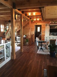 The Bluffs Log Home Floor Plan
