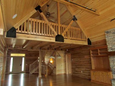 Seven Gables II Log Home Floor Plan