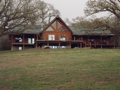 Custom Log Home Floor Plan