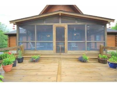 Cumberland Log Home Floor Plan Screened Porch