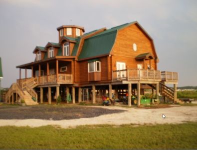 Custom Log Home Floor Plan