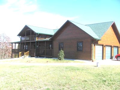 Custom Log Home Floor Plan