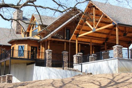 The Timbers Log Home Floor Plan
